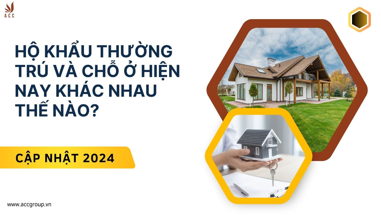 Hộ khẩu thường trú và chỗ ở hiện nay khác nhau  thế nào?