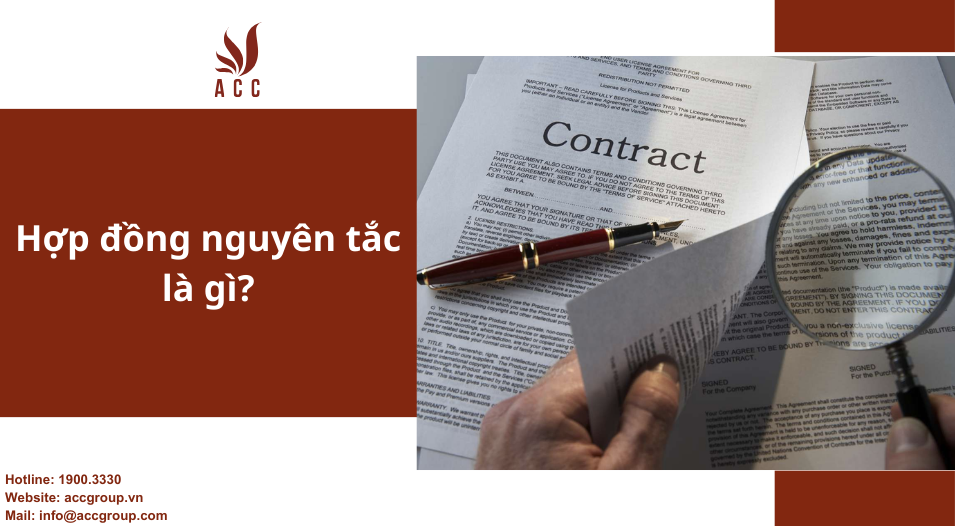 Hợp đồng nguyên tắc là gì?