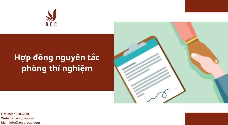 Hợp đồng nguyên tắc phòng thí nghiệm