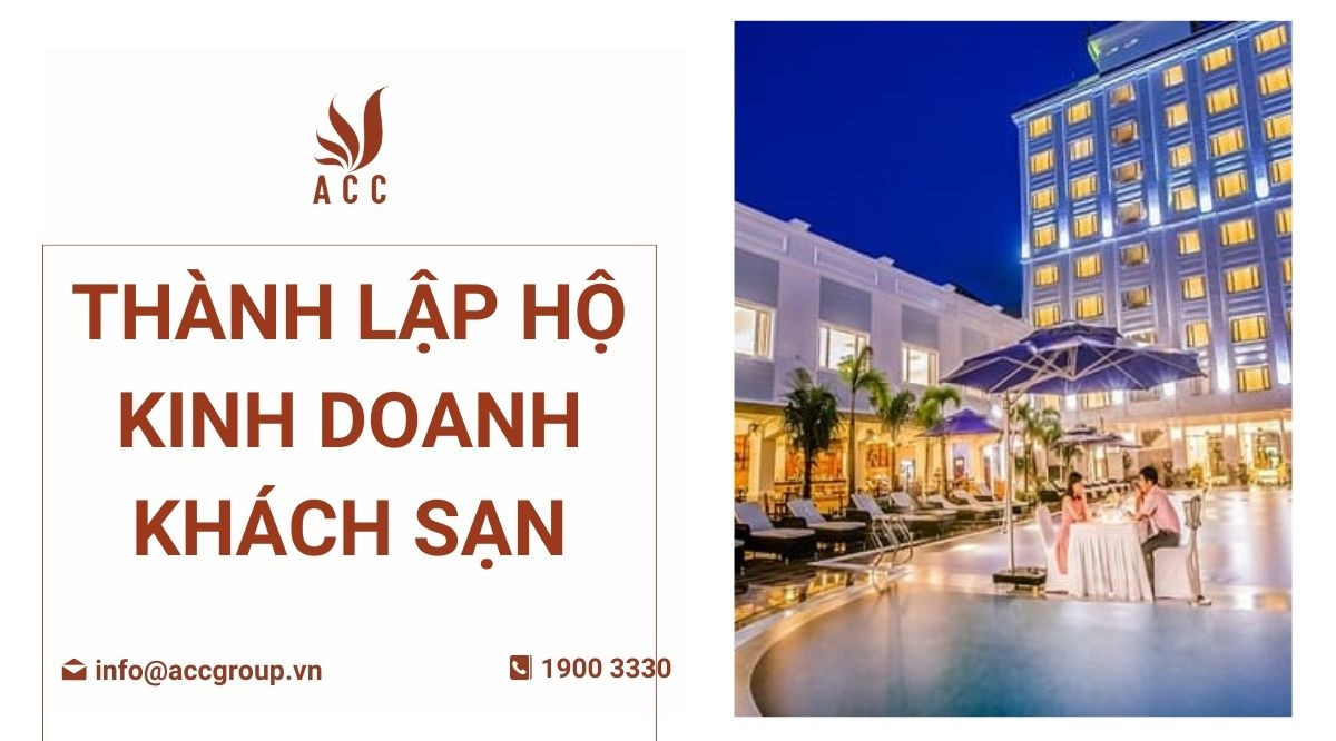 Thành lập hộ kinh doanh khách sạn