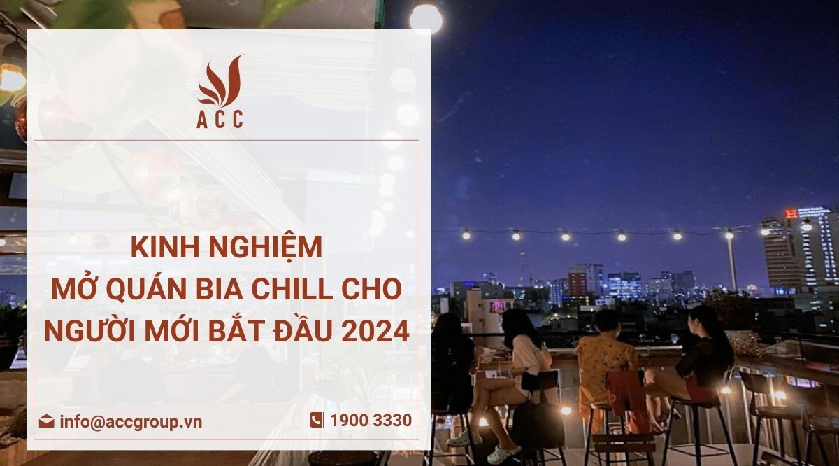 Kinh nghiệm mở quán bia chill cho người mới bắt đầu 2024