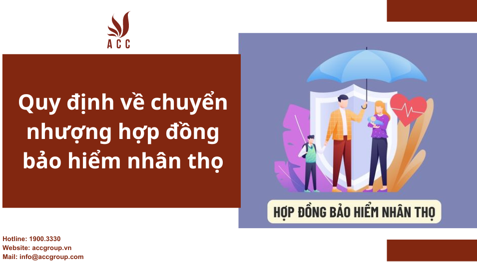 Quy định về chuyển nhượng hợp đồng bảo hiểm nhân thọ