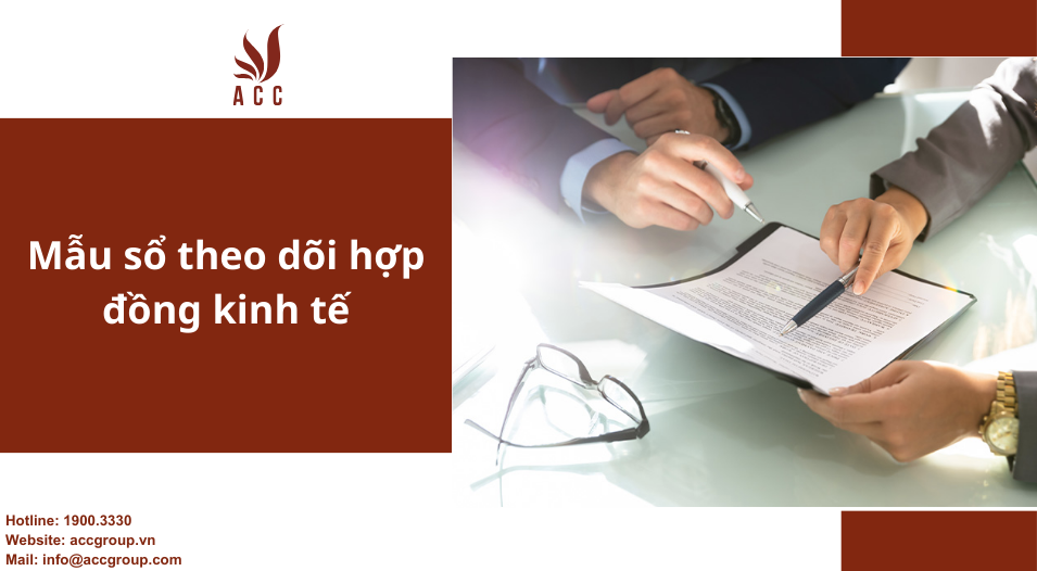 Mẫu sổ theo dõi hợp đồng kinh tế