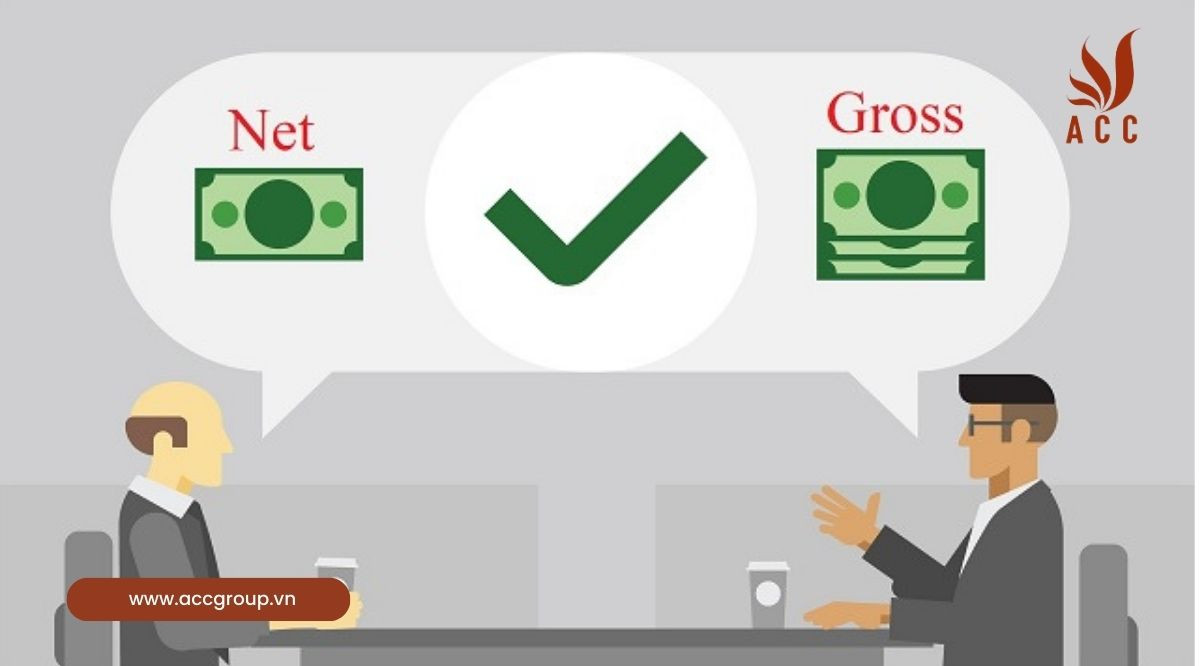 Phân biệt lương gross và lương net