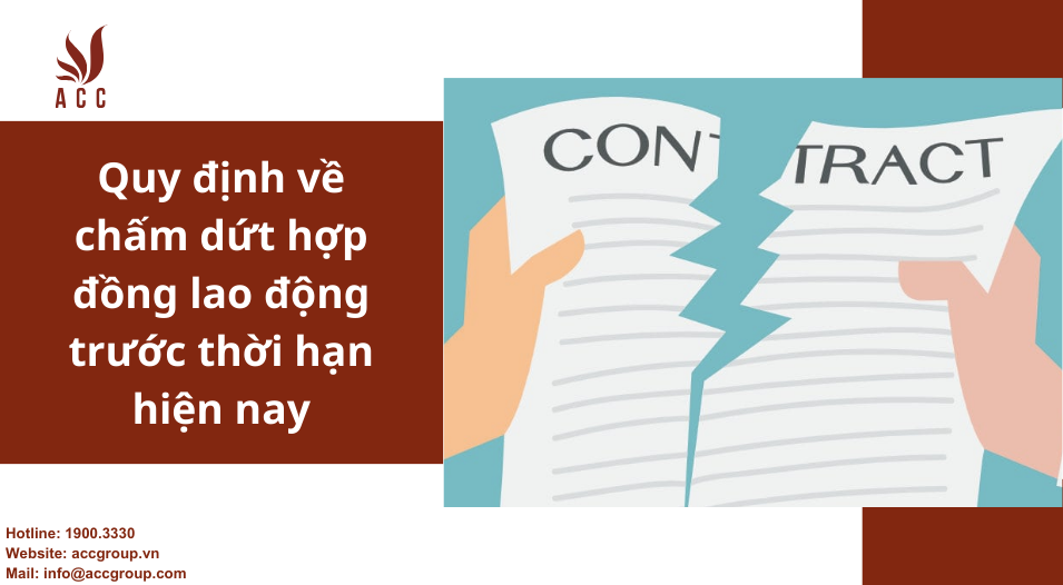 Quy định về chấm dứt hợp đồng lao động trước thời hạn hiện nay