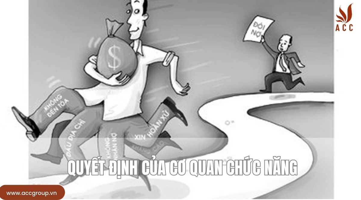 _Quyết định của cơ quan chức năng