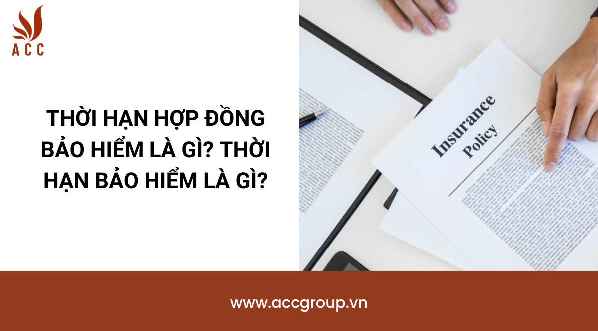 Thời hạn hợp đồng bảo hiểm là gì? Thời hạn bảo hiểm là gì?