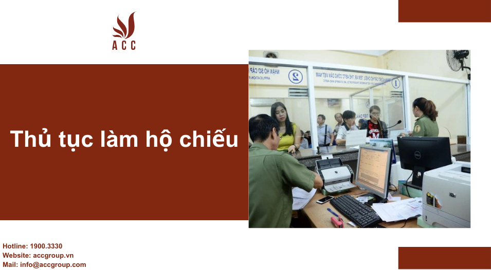 Thủ tục làm hộ chiếu