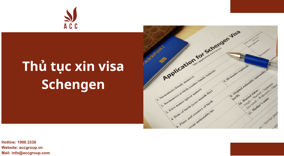 Thủ tục xin visa Schengen