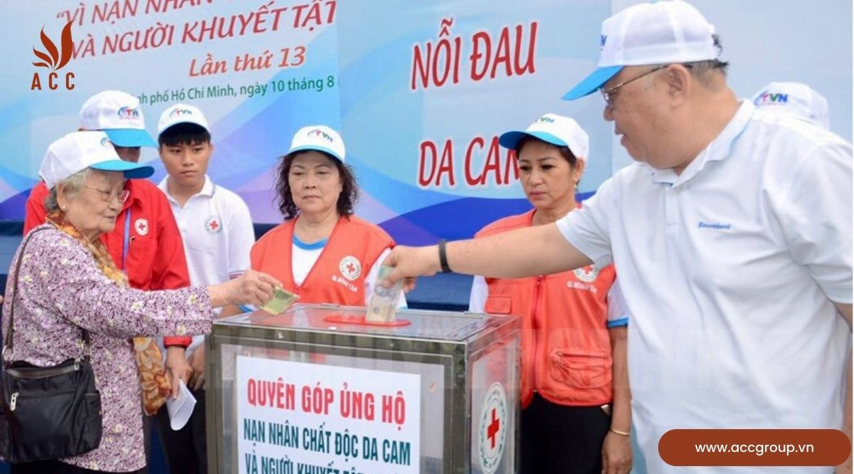 Vai trò của quyên góp