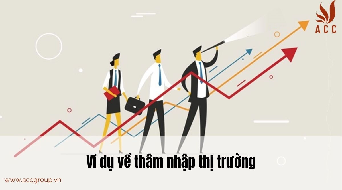 Ví dụ về thâm nhập thị trường