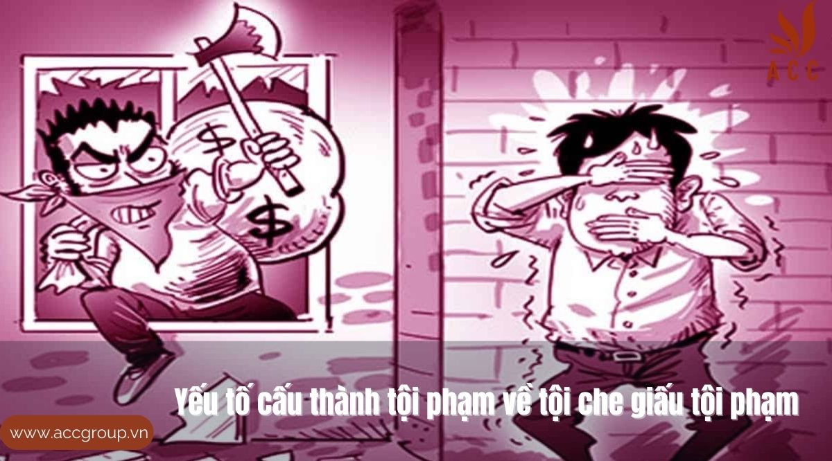 Yếu tố cấu thành tội phạm về tội che giấu tội phạm