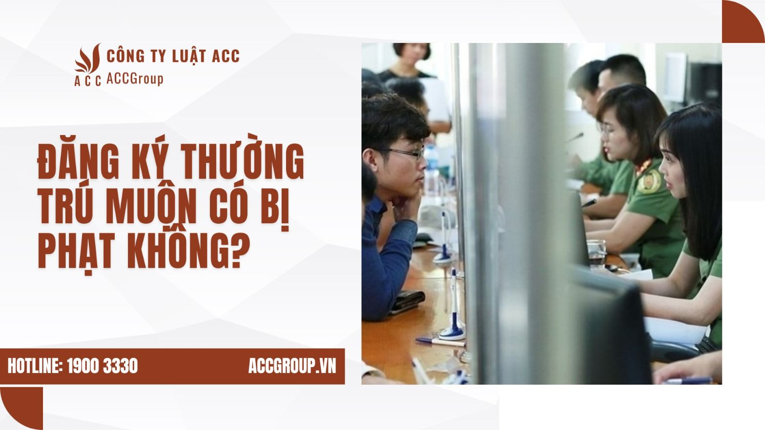 Đăng ký thường trú muộn có bị phạt không?