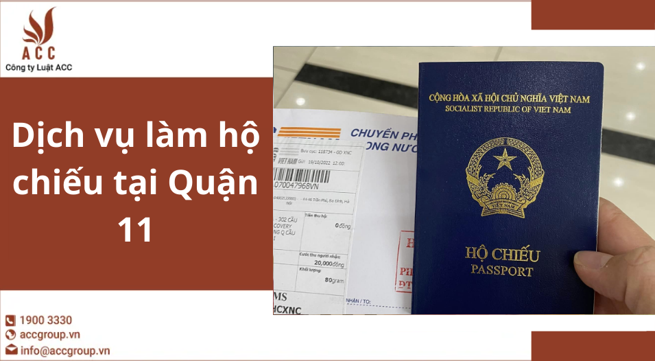 Dịch vụ làm hộ chiếu tại Quận 11