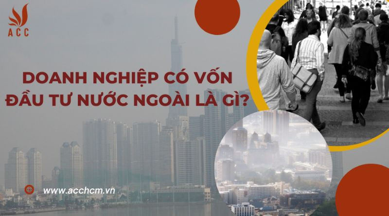 Doanh nghiệp có vốn đầu tư nước ngoài là gì?