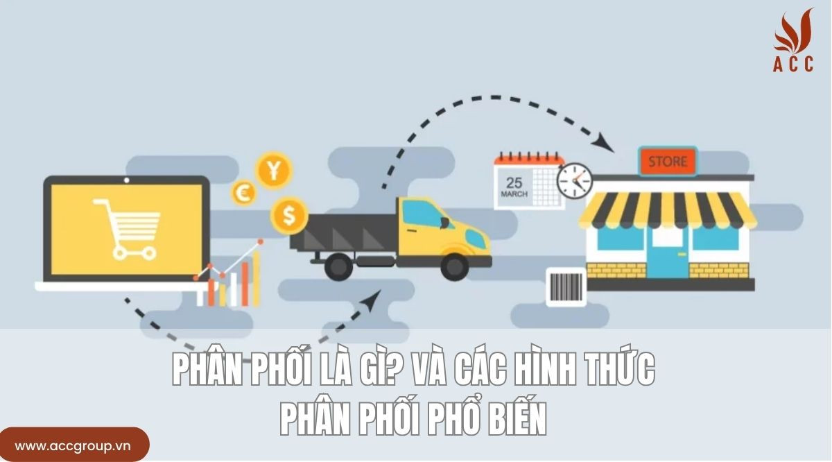 Phân phối là gì? Và các hình thức phân phối phổ biến