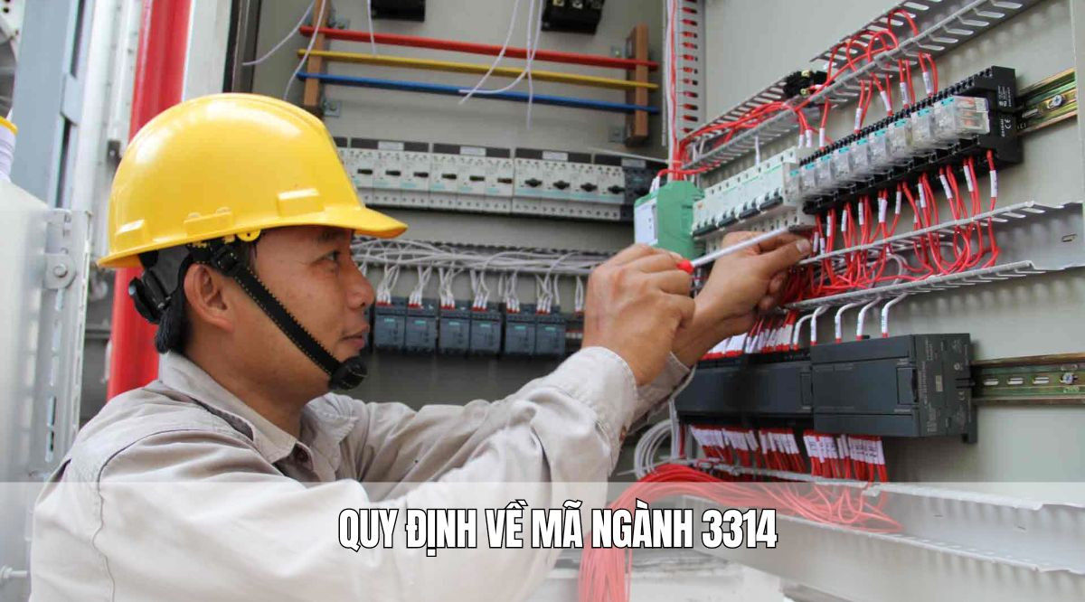 Quy định về Mã ngành 3314