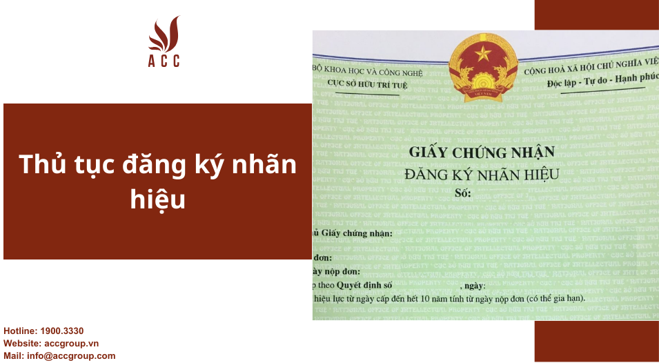 Thủ tục đăng ký nhãn hiệu