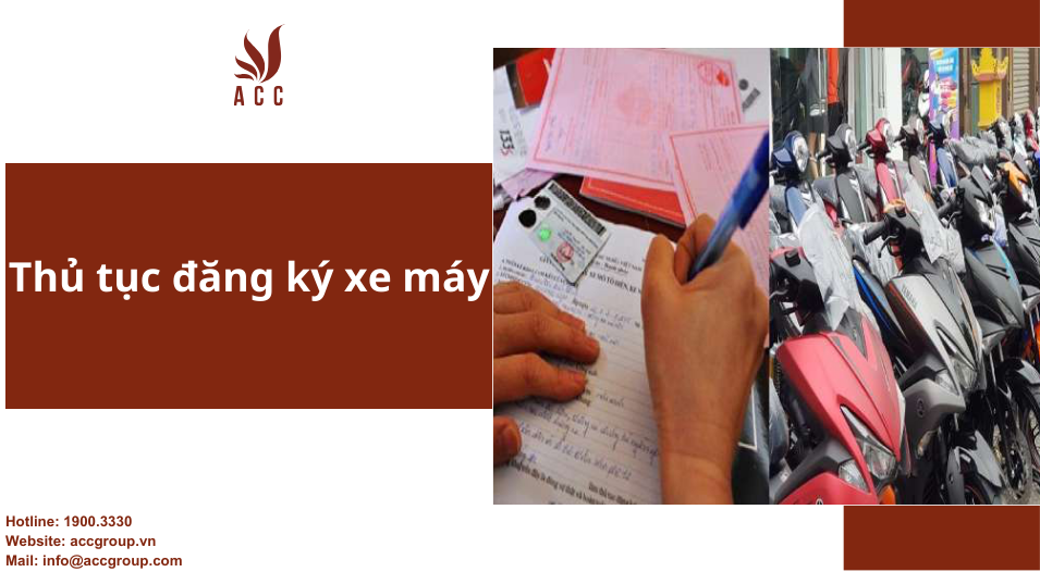 Thủ tục đăng ký xe máy