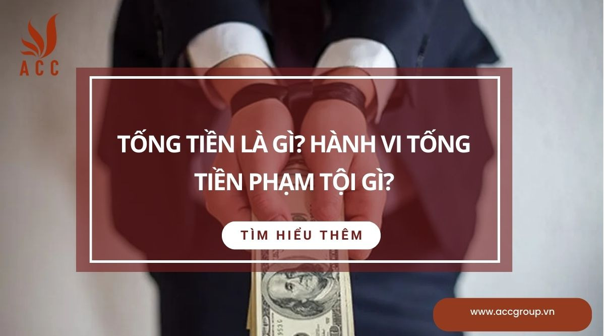 Tống tiền là gì? Hành vi tống tiền phạm tội gì?
