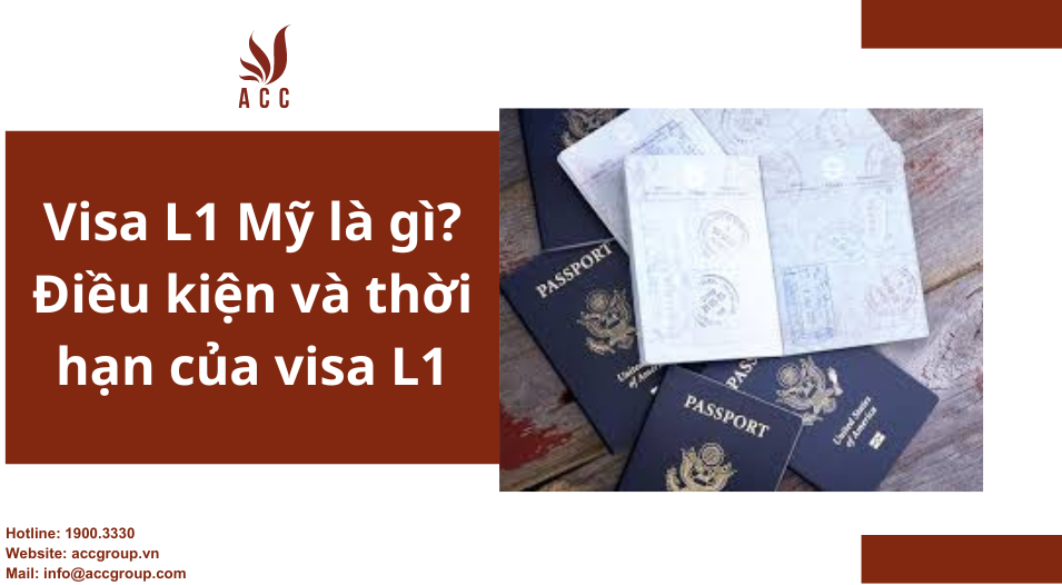 Visa L1 Mỹ là gì? Điều kiện và thời hạn của visa L1