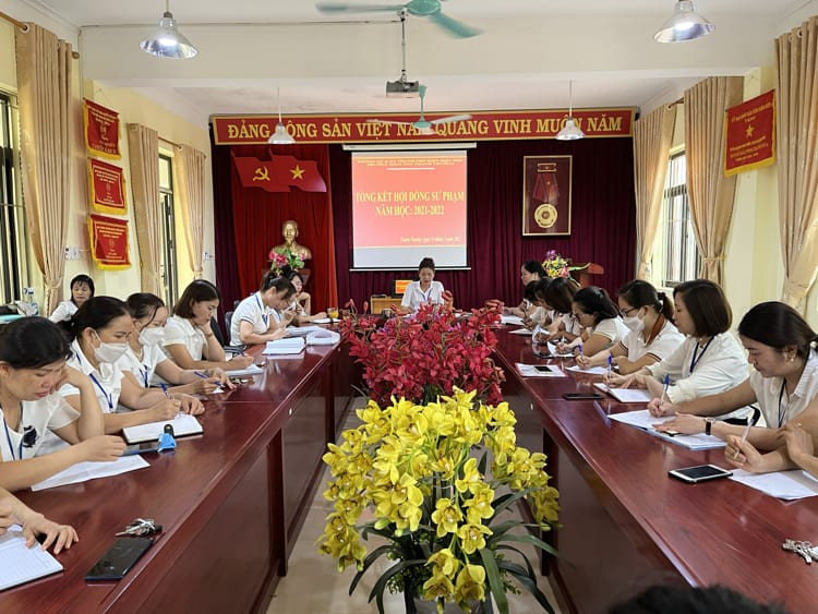 Mẫu biên bản họp hội đồng sư phạm nhà trường