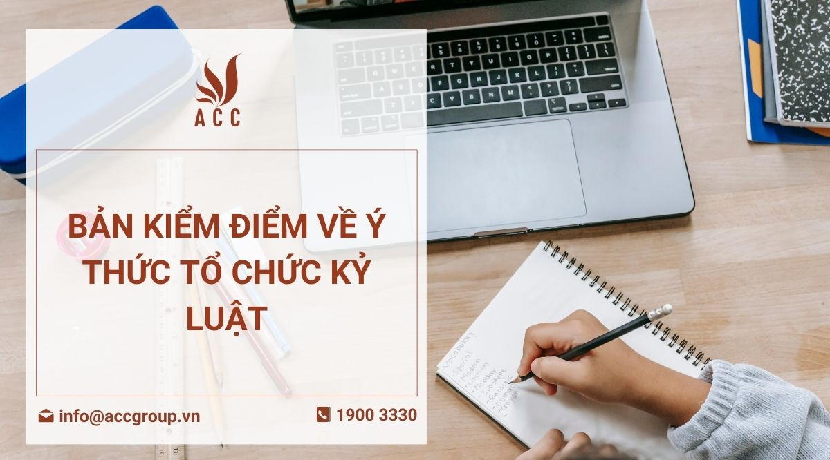 Bản kiểm điểm về ý thức tổ chức kỷ luật