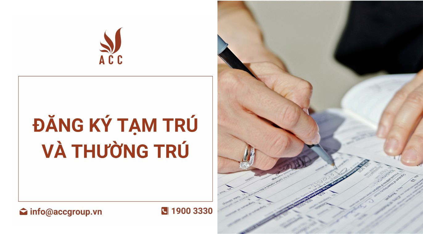 Đăng ký tạm trú và thường trú