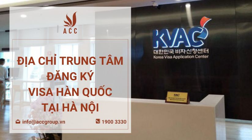 Địa chỉ trung tâm đăng ký visa Hàn Quốc tại Hà Nội