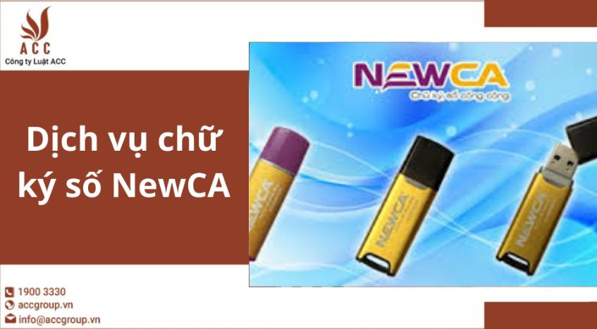 Dịch vụ chữ ký số NewCA
