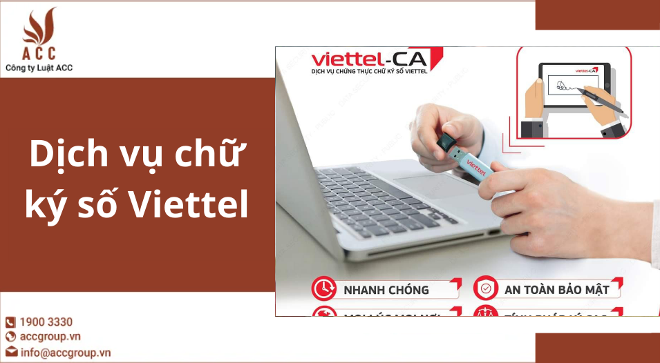 Dịch vụ chữ ký số Viettel