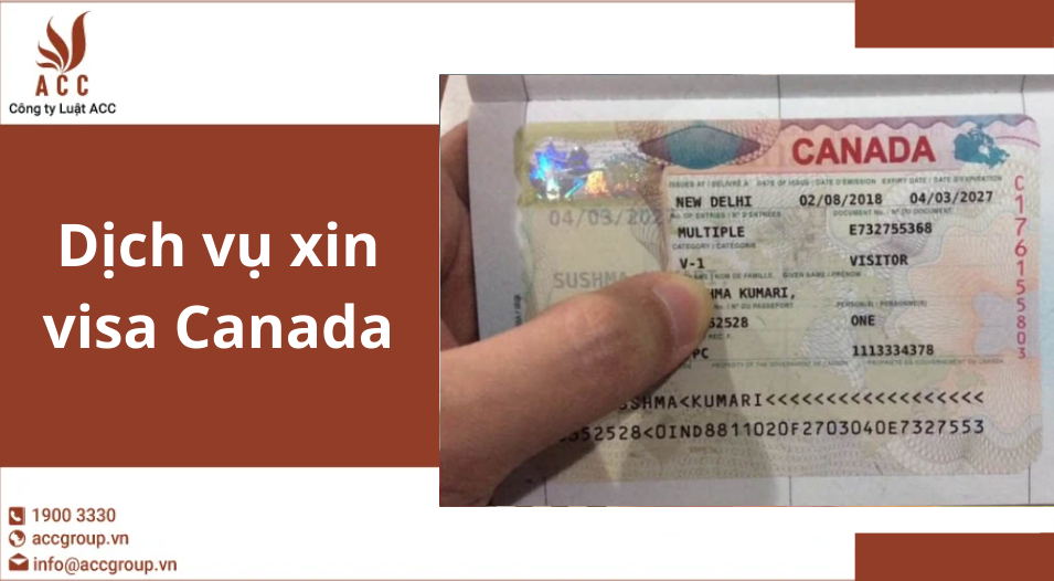 Dịch vụ xin visa Canada