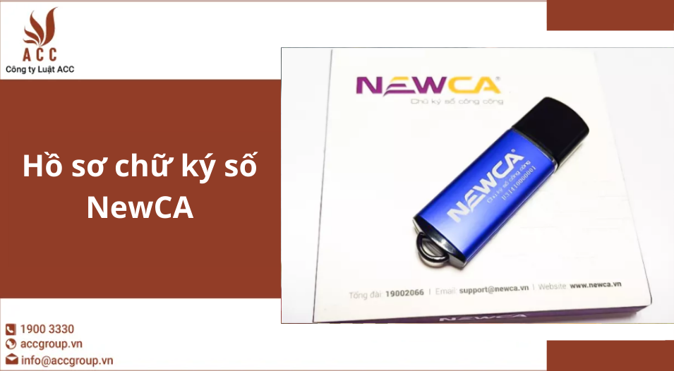 Hồ sơ chữ ký số NewCA