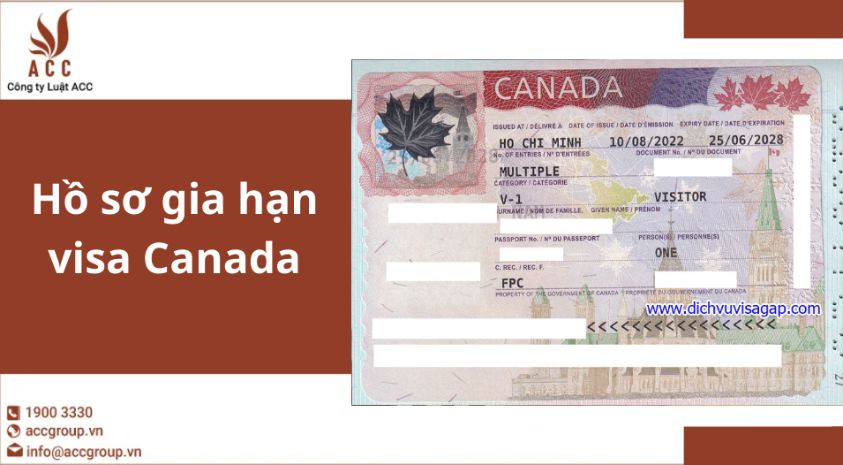 Hồ sơ gia hạn visa Canada