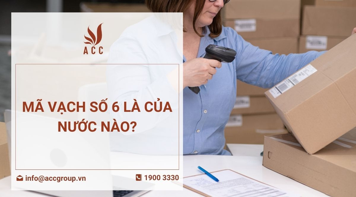 Mã vạch số 6 là của nước nào