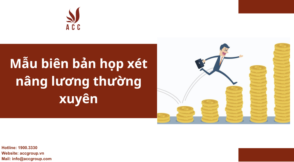 Mẫu biên bản họp xét nâng lương thường xuyên