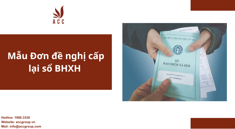 Mẫu Đơn đề nghị cấp lại sổ BHXH