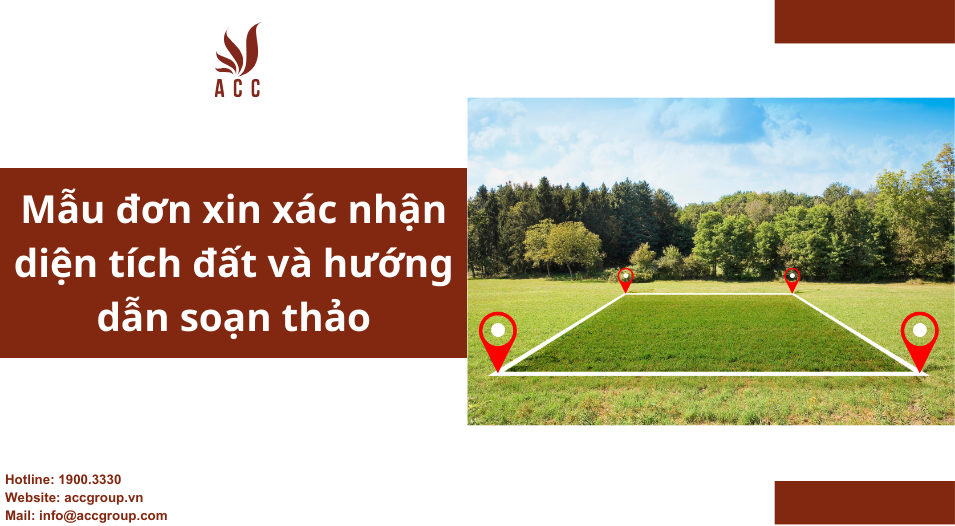 Mẫu đơn xin xác nhận diện tích đất và hướng dẫn soạn thảo