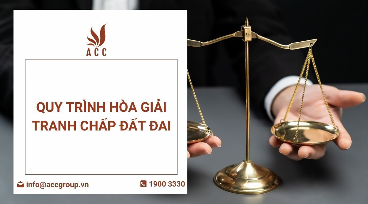 Quy trình hòa giải tranh chấp đất đai