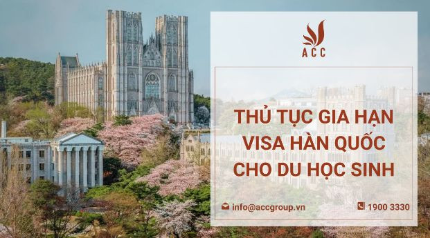 Thủ tục gia hạn visa Hàn Quốc cho du học sinh