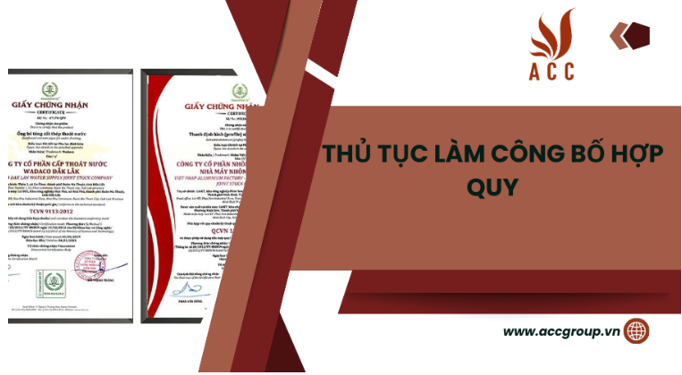 Thủ tục làm công bố hợp quy