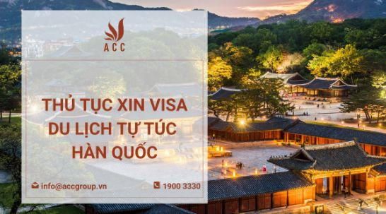 Thủ tục xin visa du lịch tự túc Hàn Quốc