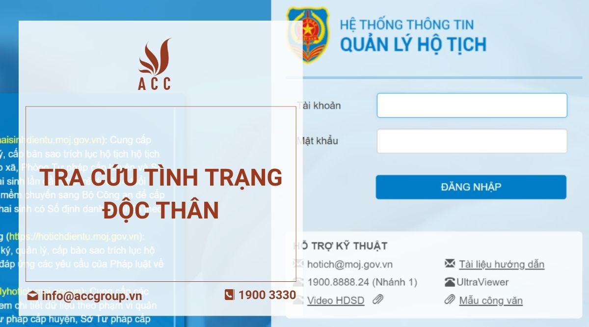 Tra cứu tình trạng độc thân