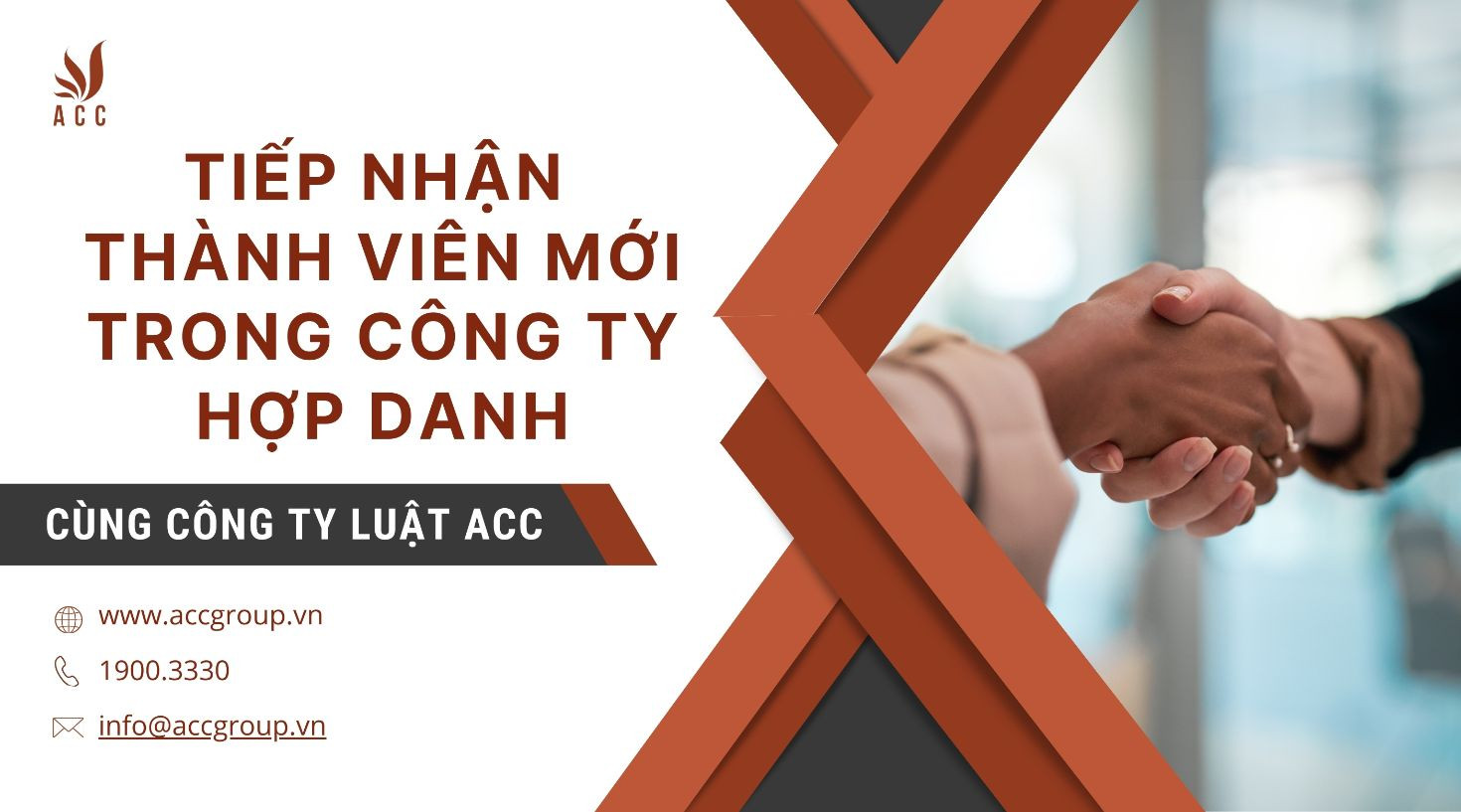 Tiếp nhận thành viên mới trong công ty hợp danh