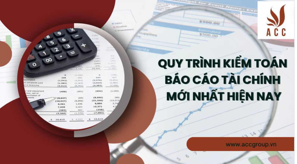 Quy trình kiểm toán báo cáo tài chính mới nhất hiện nay