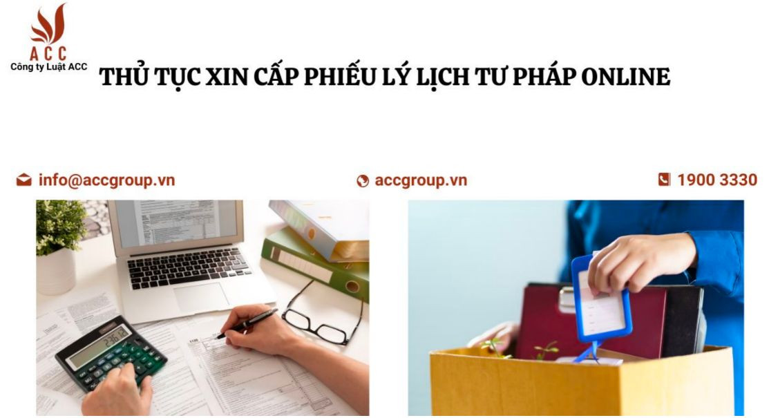 Thủ tục xin cấp phiếu Lý lịch tư pháp online