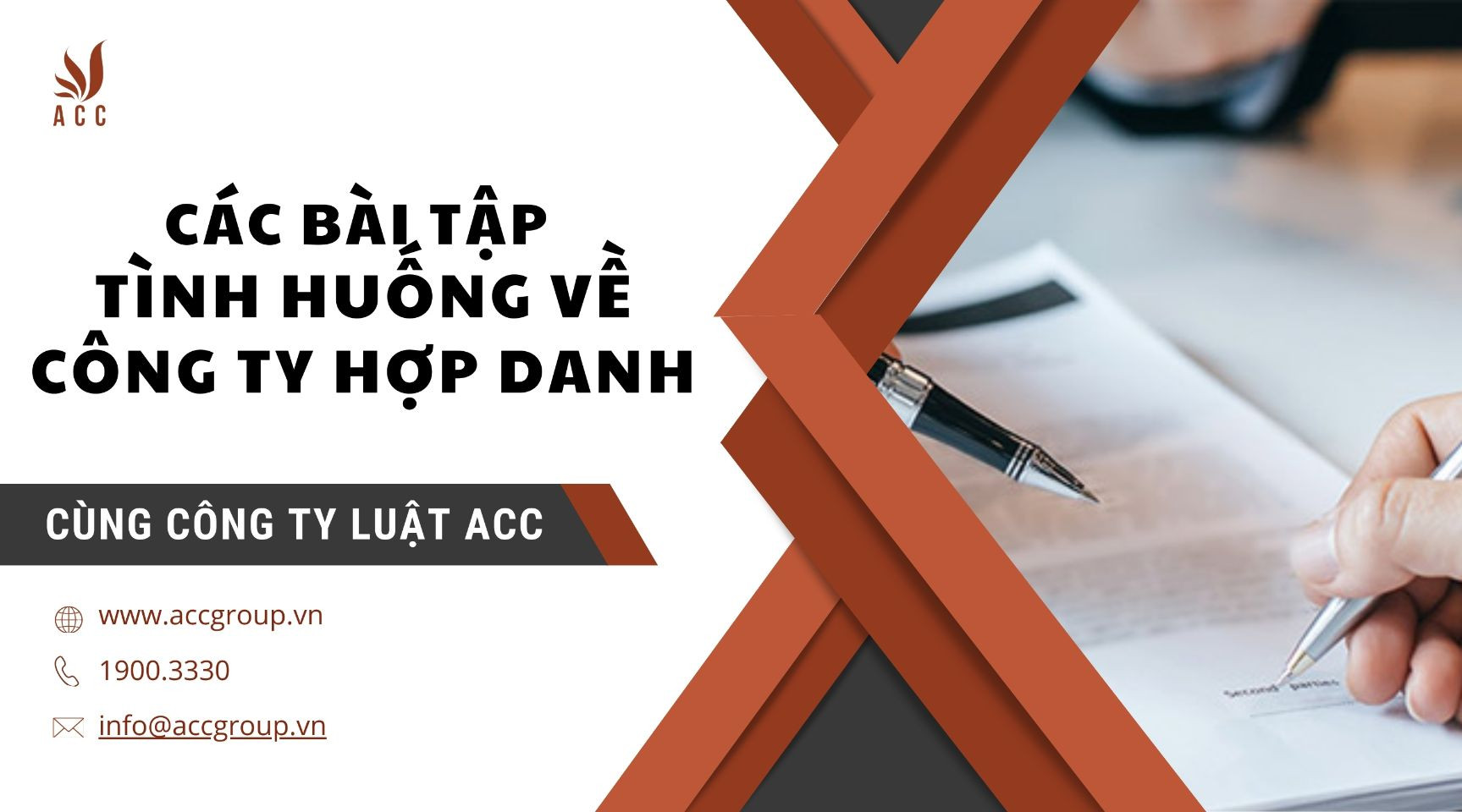 Các bài tập tình huống về công ty hợp danh