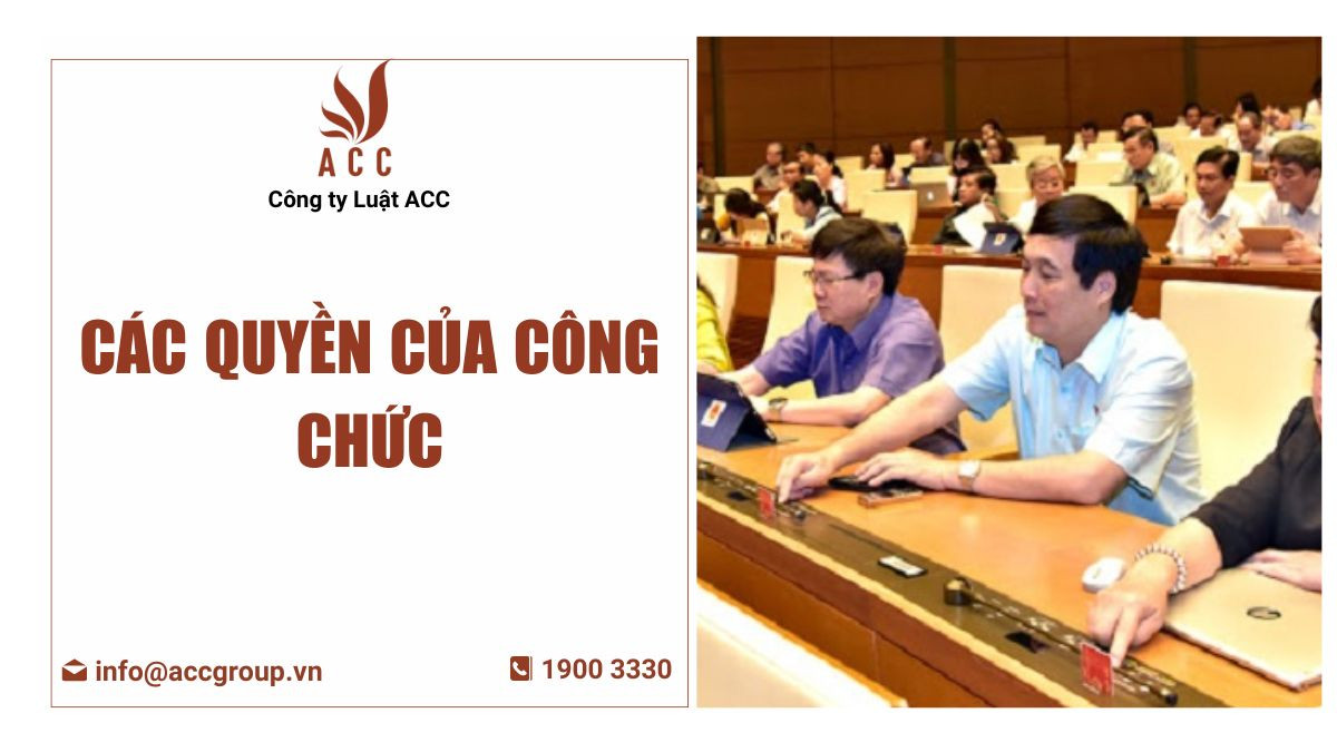 Các quyền của công chức