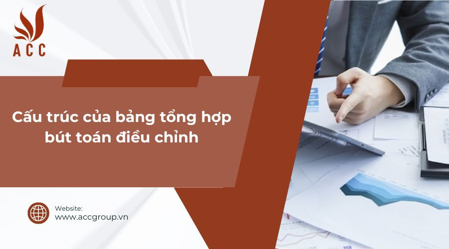 Mẫu bảng tổng hợp các bút toán điều chỉnh [Chi tiết nhất]