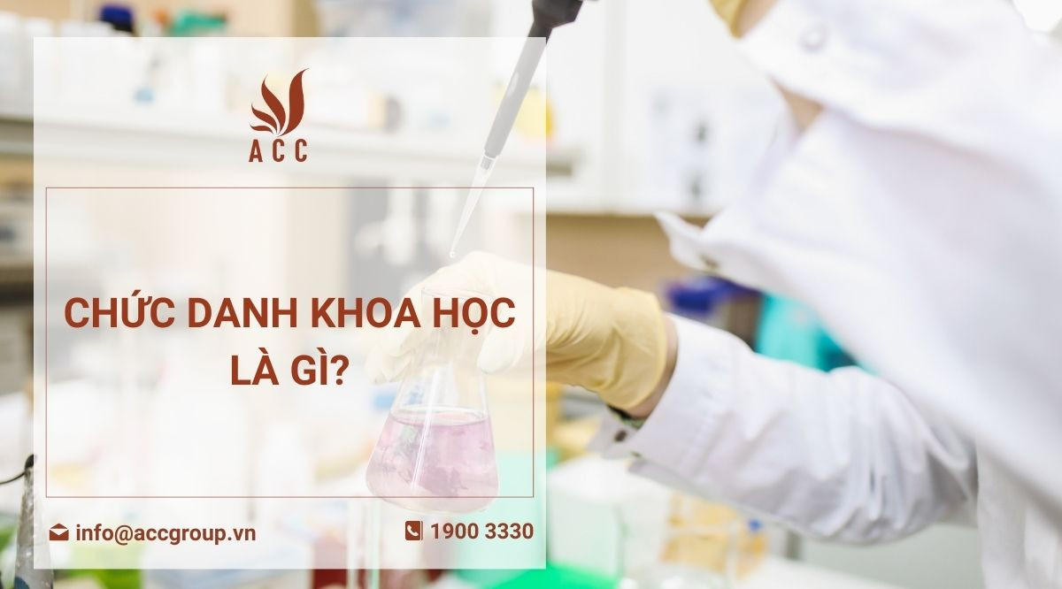 Chức danh khoa học là gì